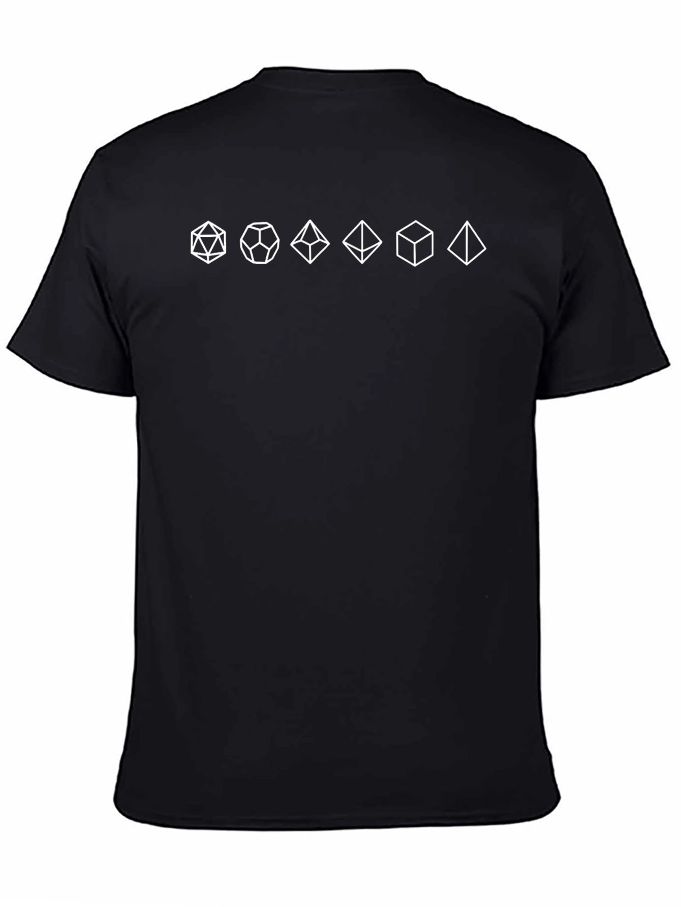 D&D Dice Polyhedral T-Shirt - Tabletop Gaming Tee