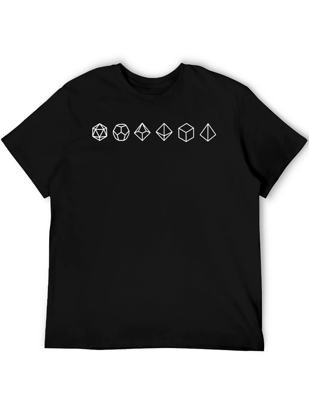D&D Dice Polyhedral T-Shirt - Tabletop Gaming Tee