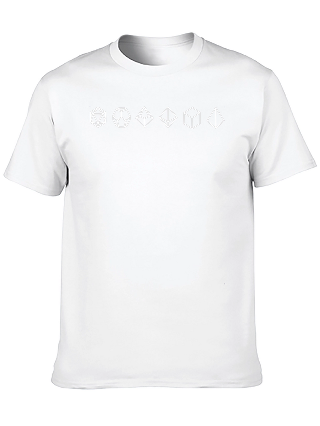 D&D Dice Polyhedral T-Shirt - Tabletop Gaming Tee
