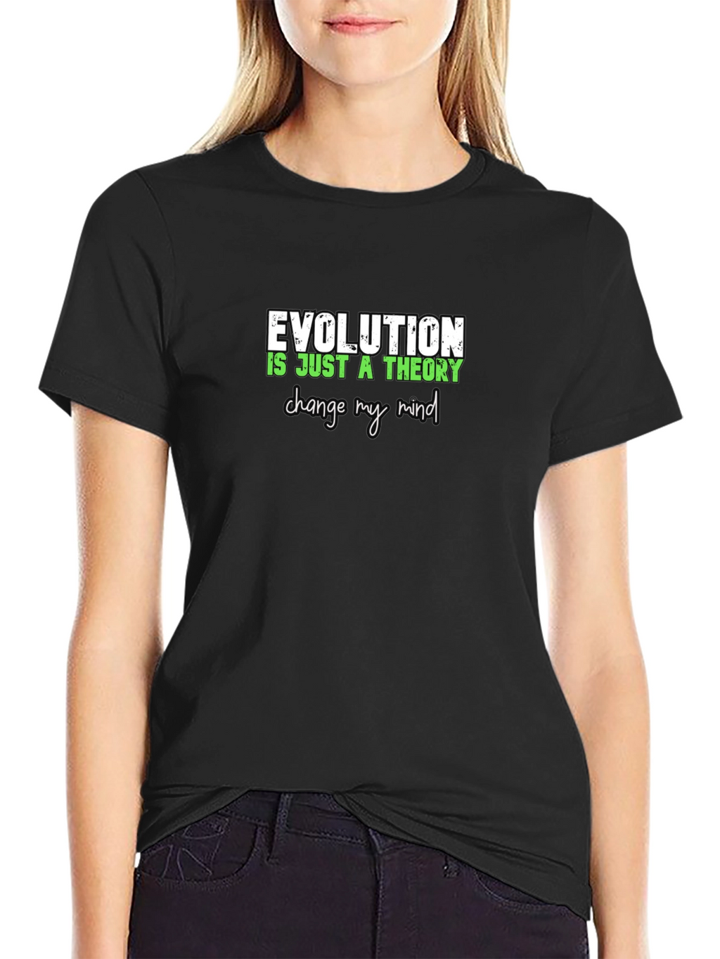Evolution Theory Change My Mind Graphic Tee