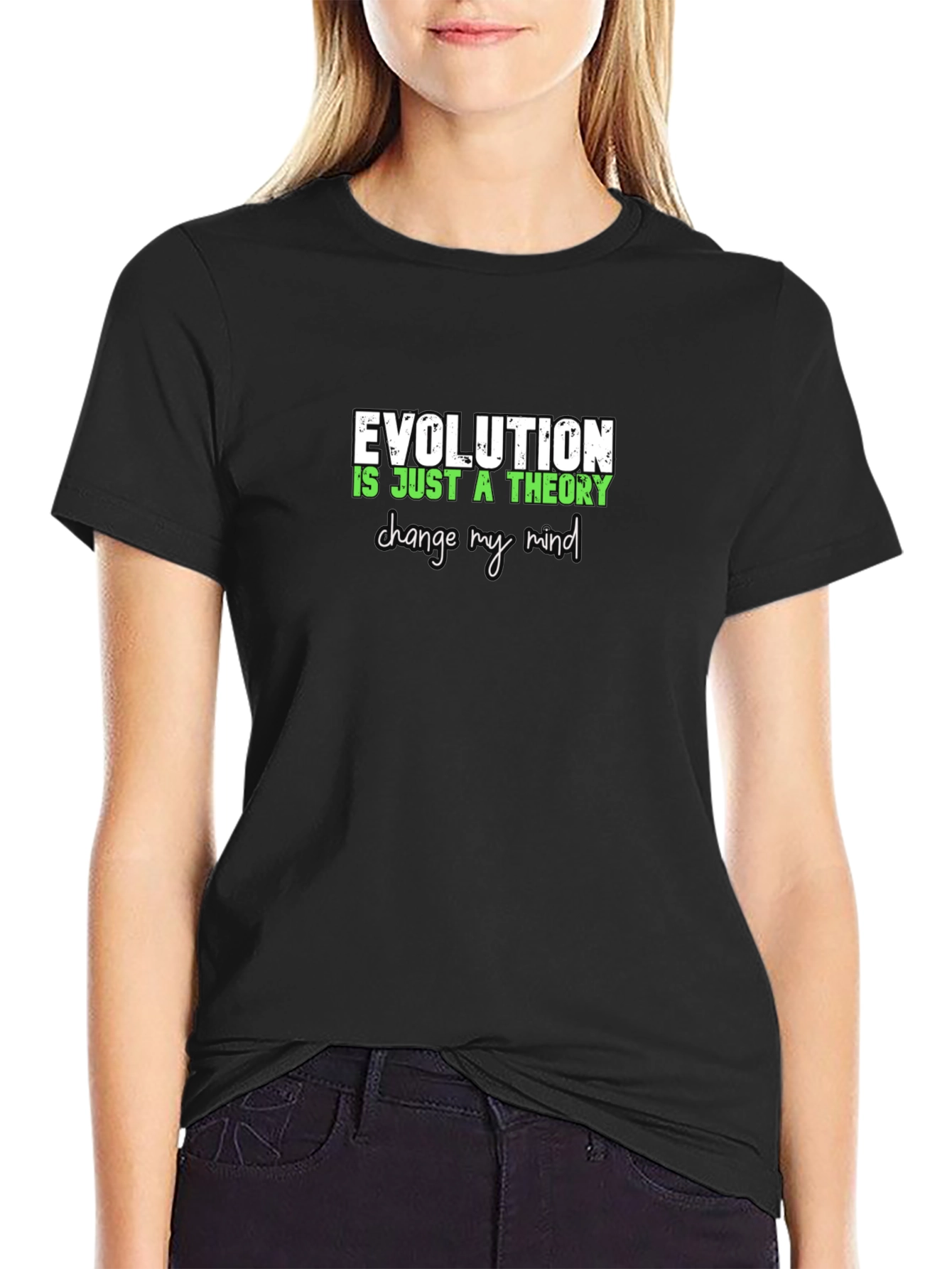 Evolution Theory Change My Mind Graphic Tee