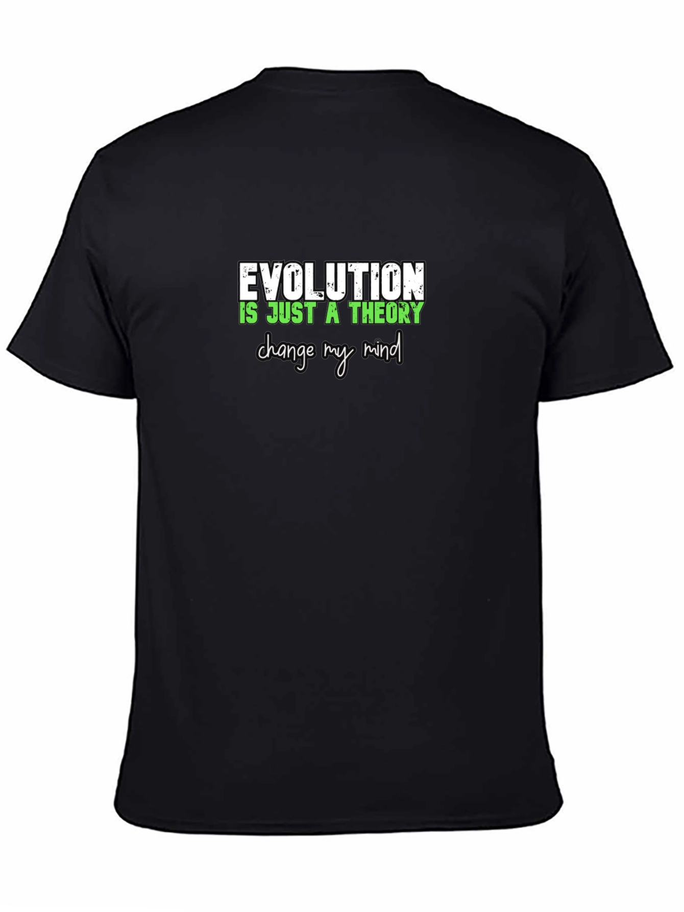Evolution Theory Change My Mind Graphic Tee