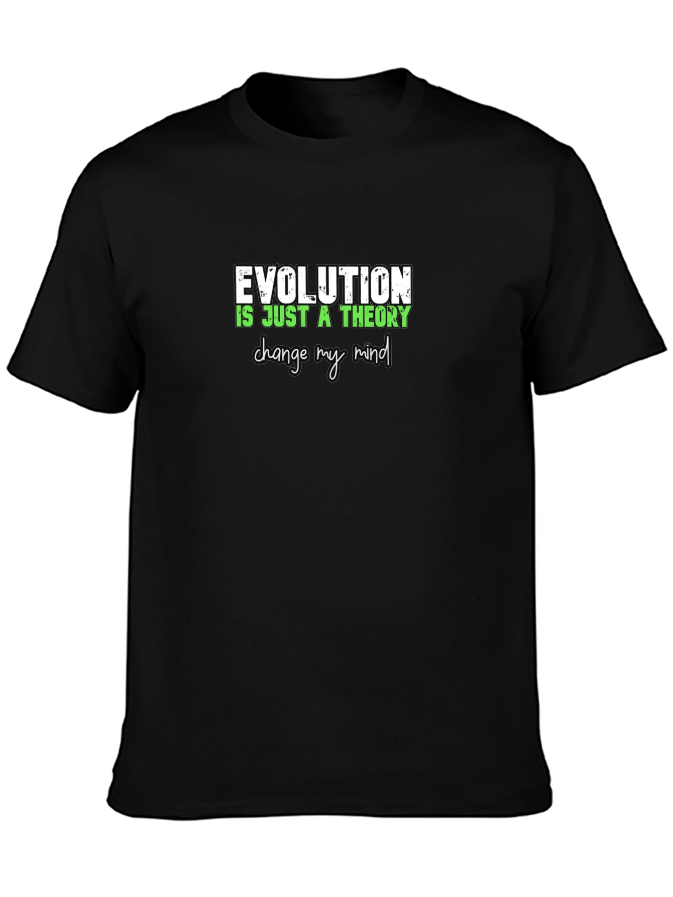 Evolution Theory Change My Mind Graphic Tee