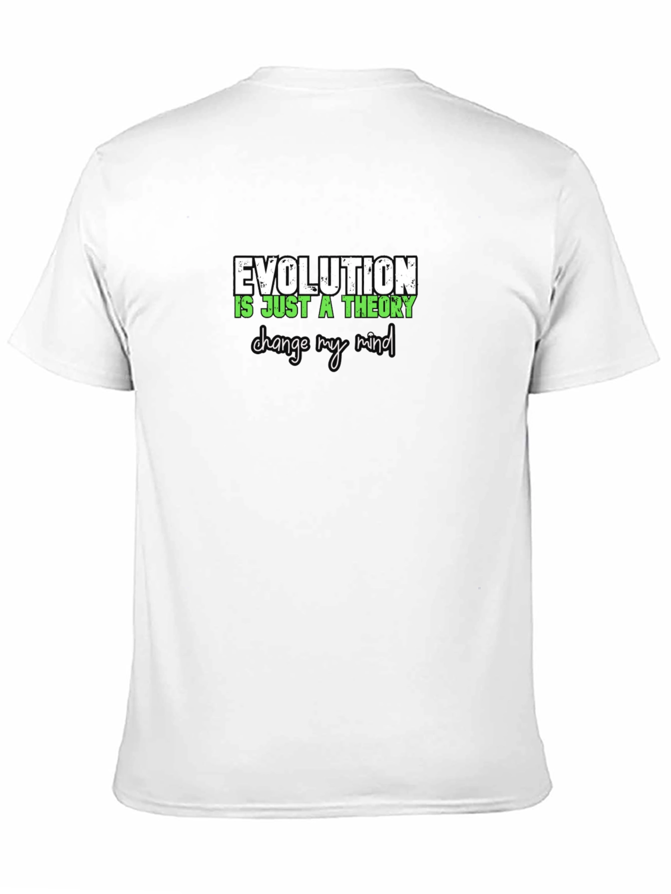 Evolution Theory Change My Mind Graphic Tee