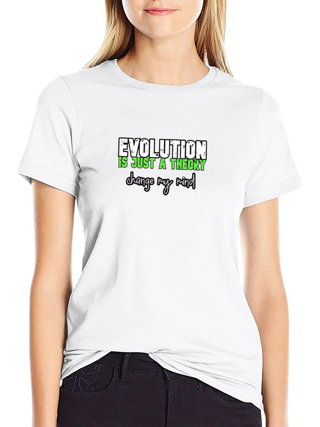 Evolution Theory Change My Mind Graphic Tee