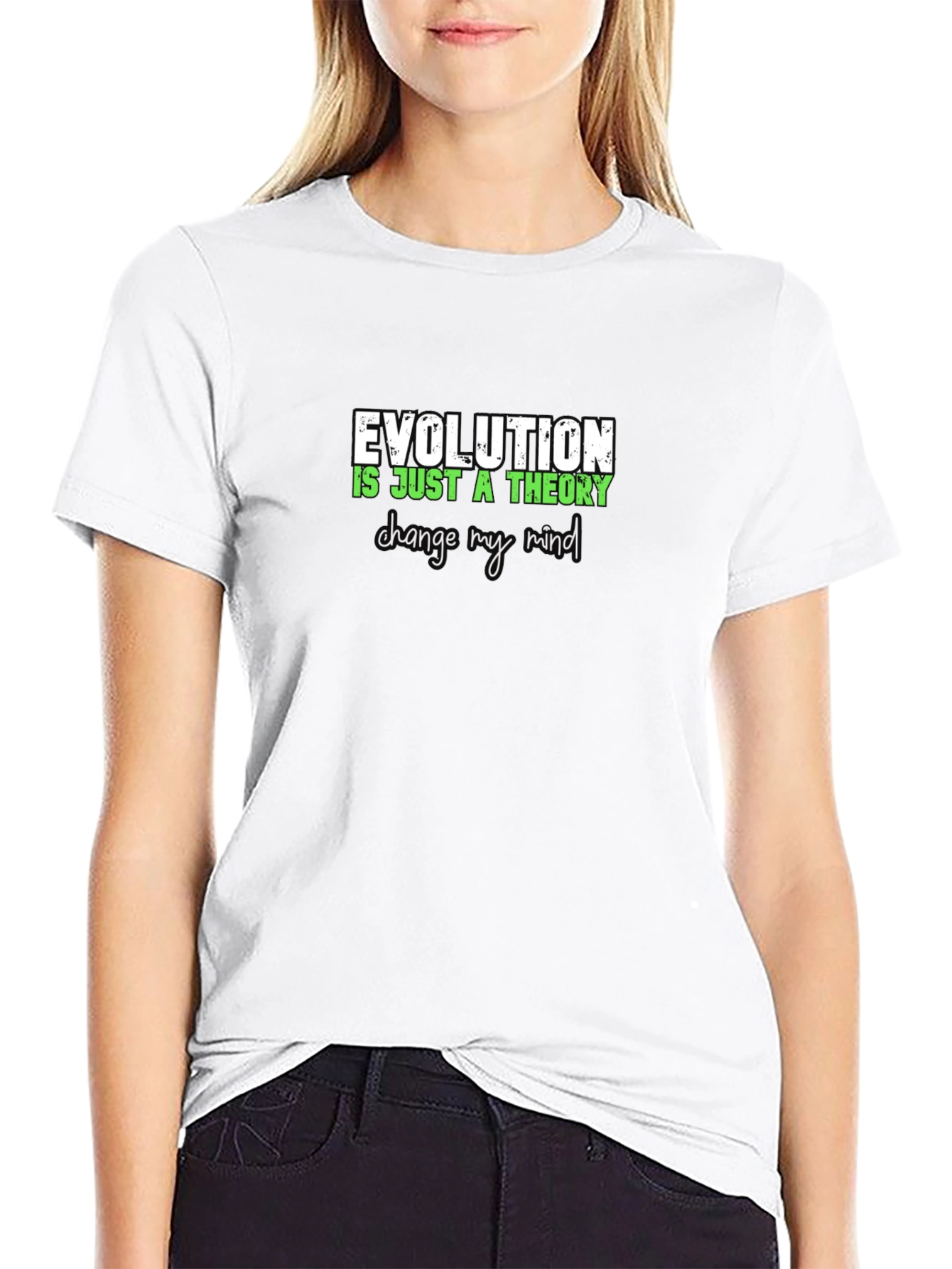 Evolution Theory Change My Mind Graphic Tee