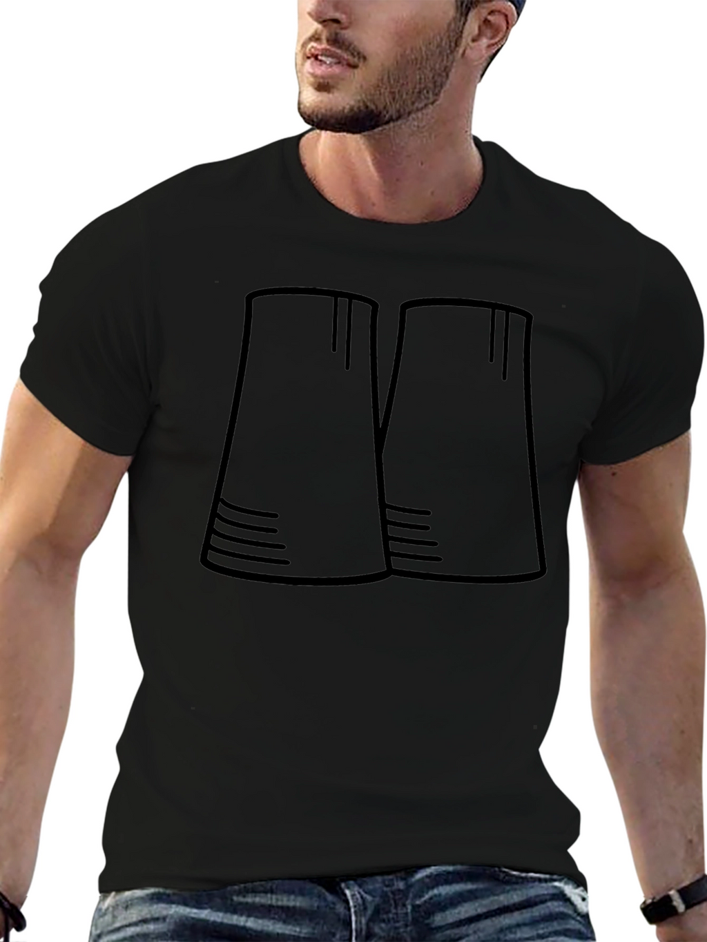 Cooling Tower T-Shirt - Black