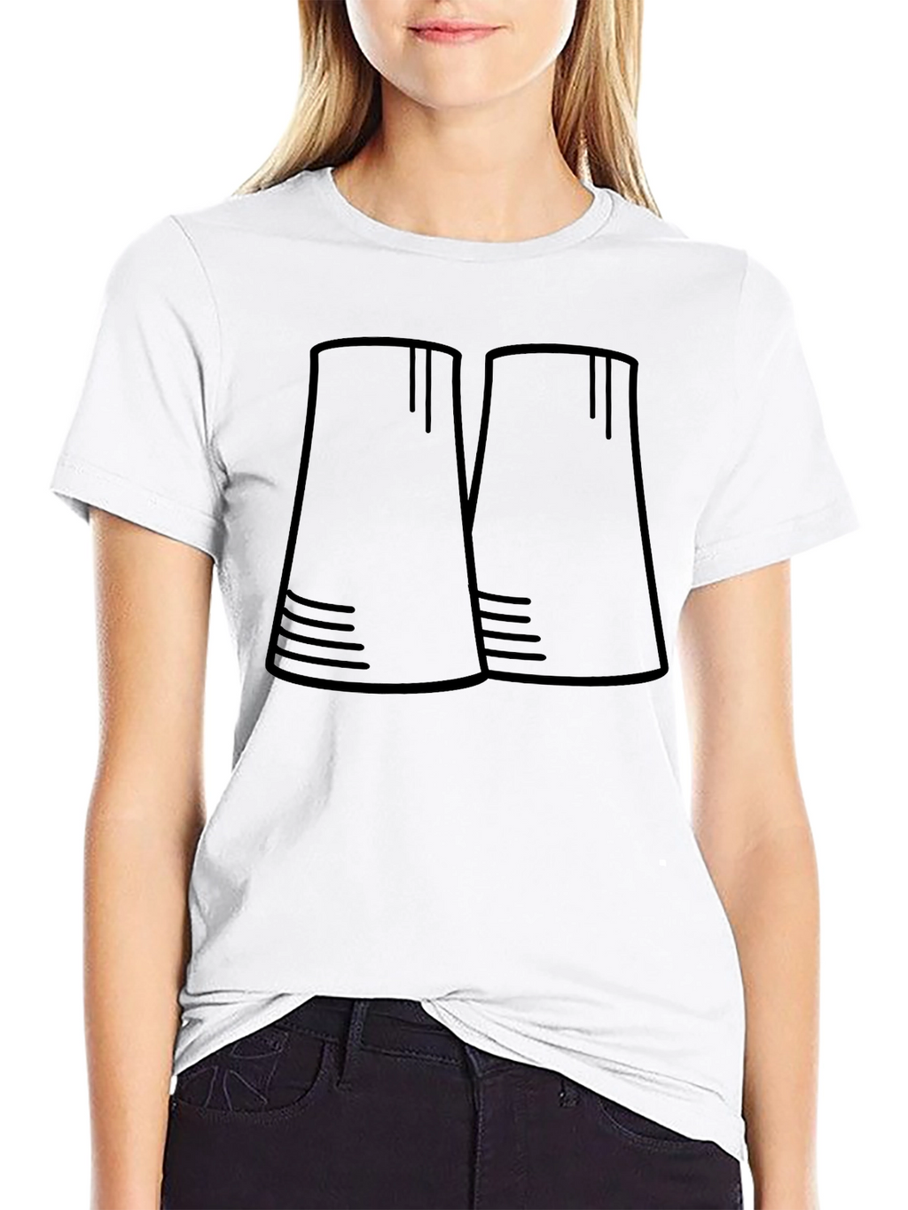 Cooling Tower T-Shirt - Black