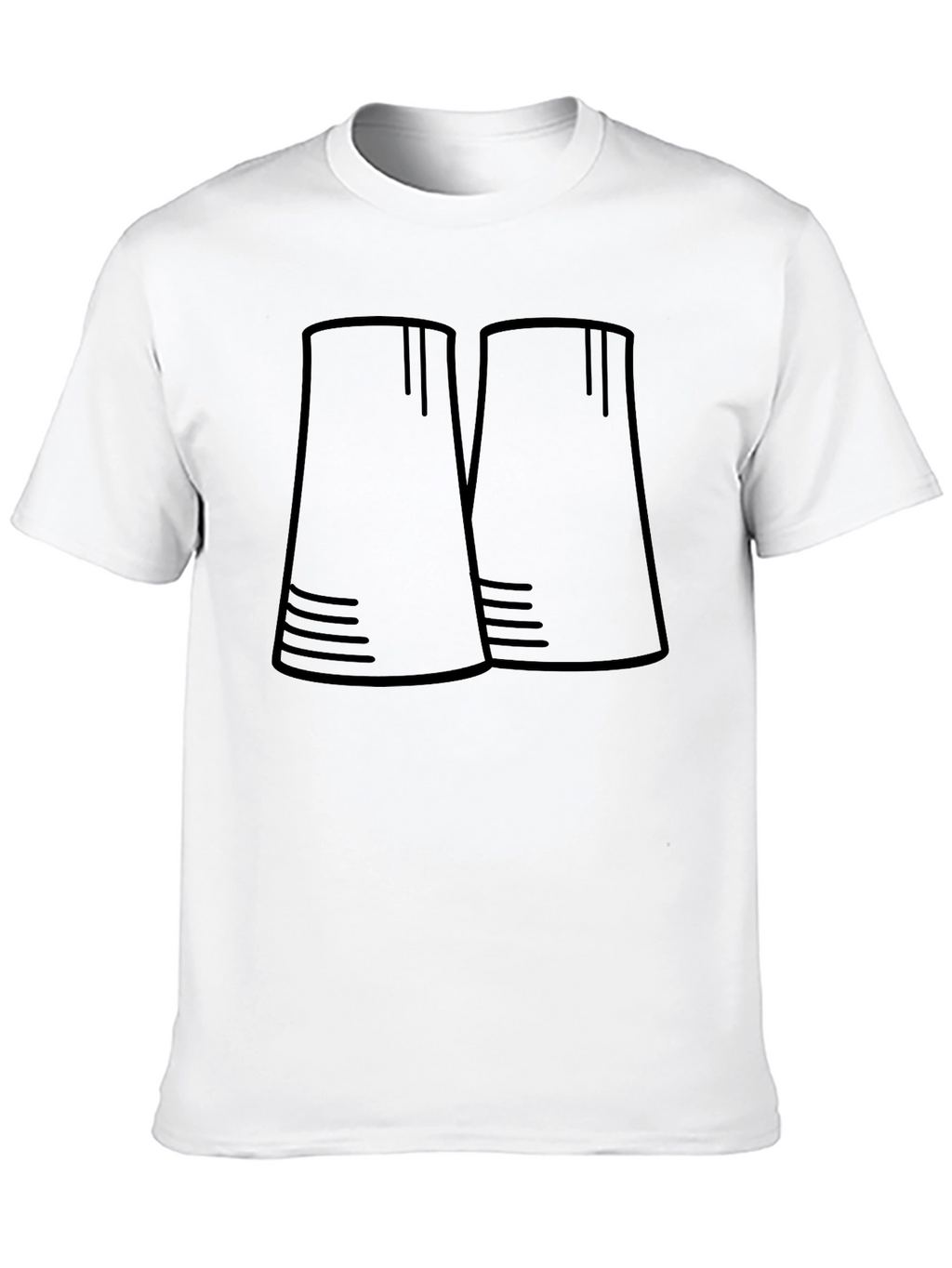 Cooling Tower T-Shirt - Black