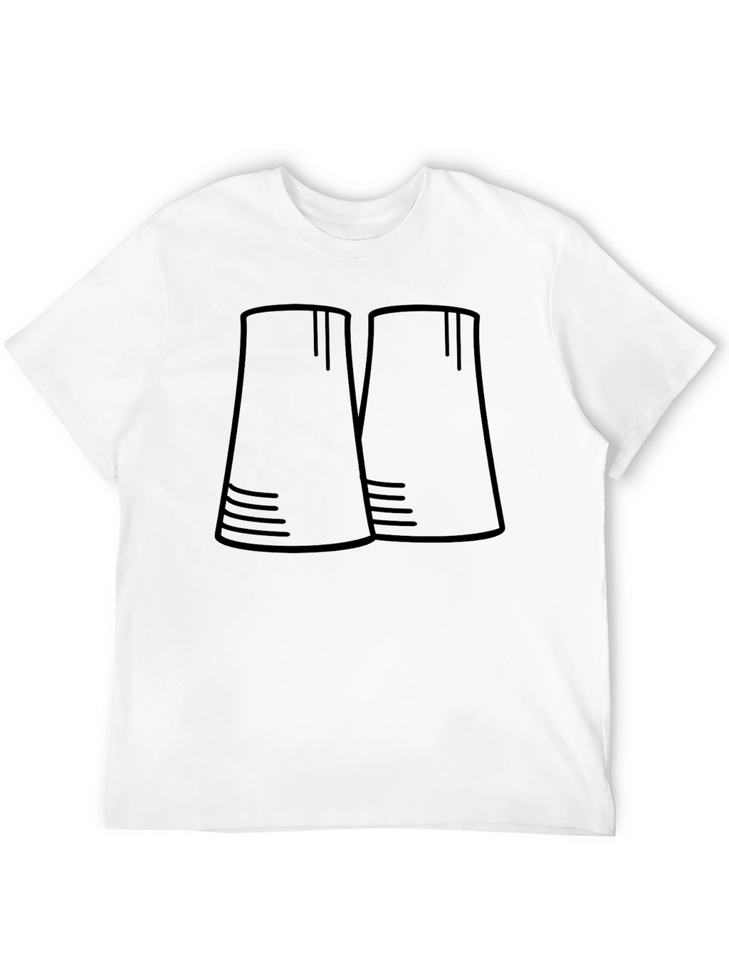 Cooling Tower T-Shirt - Black