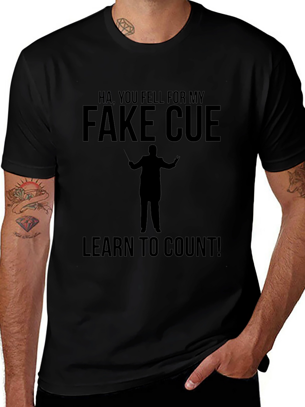 Fake Cue T-Shirt - Learn to Count!