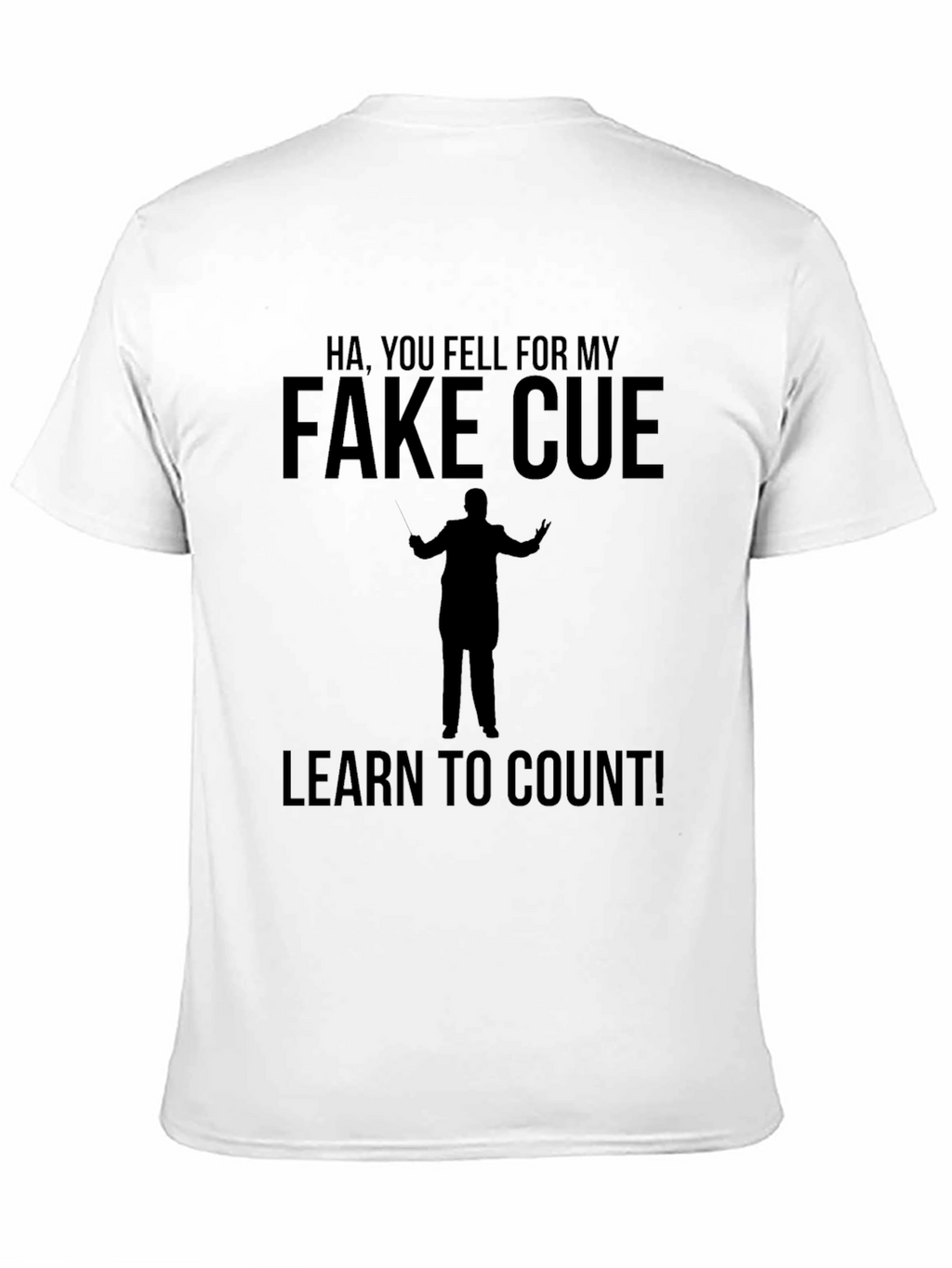 Fake Cue T-Shirt - Learn to Count!