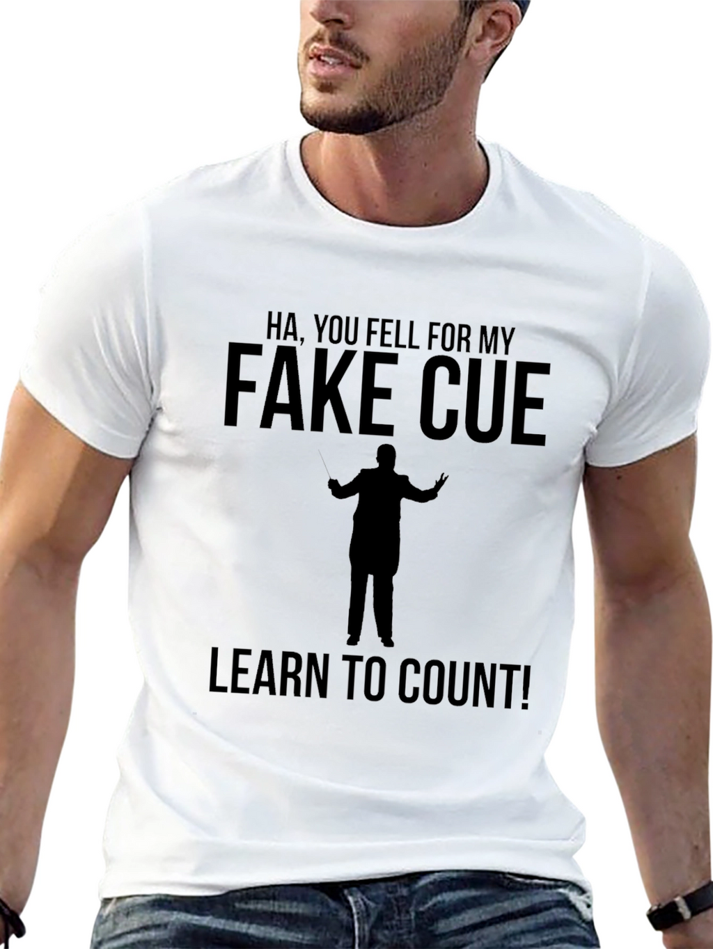 Fake Cue T-Shirt - Learn to Count!