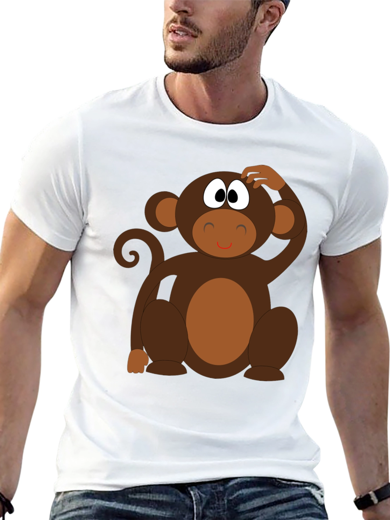 Monkey Graphic Tee - Fun & Unique!
