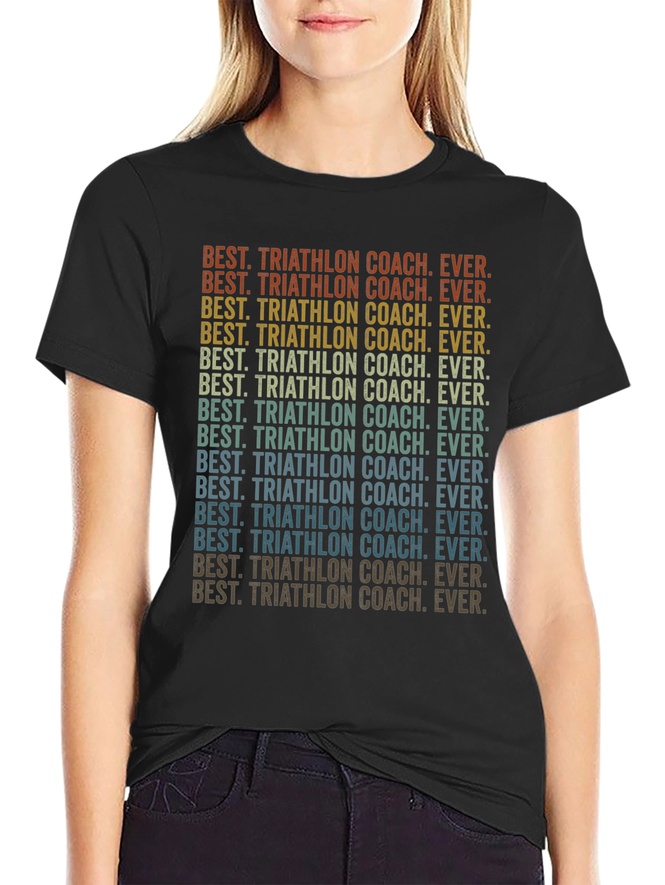 Best Triathlon Coach Ever T-Shirt
