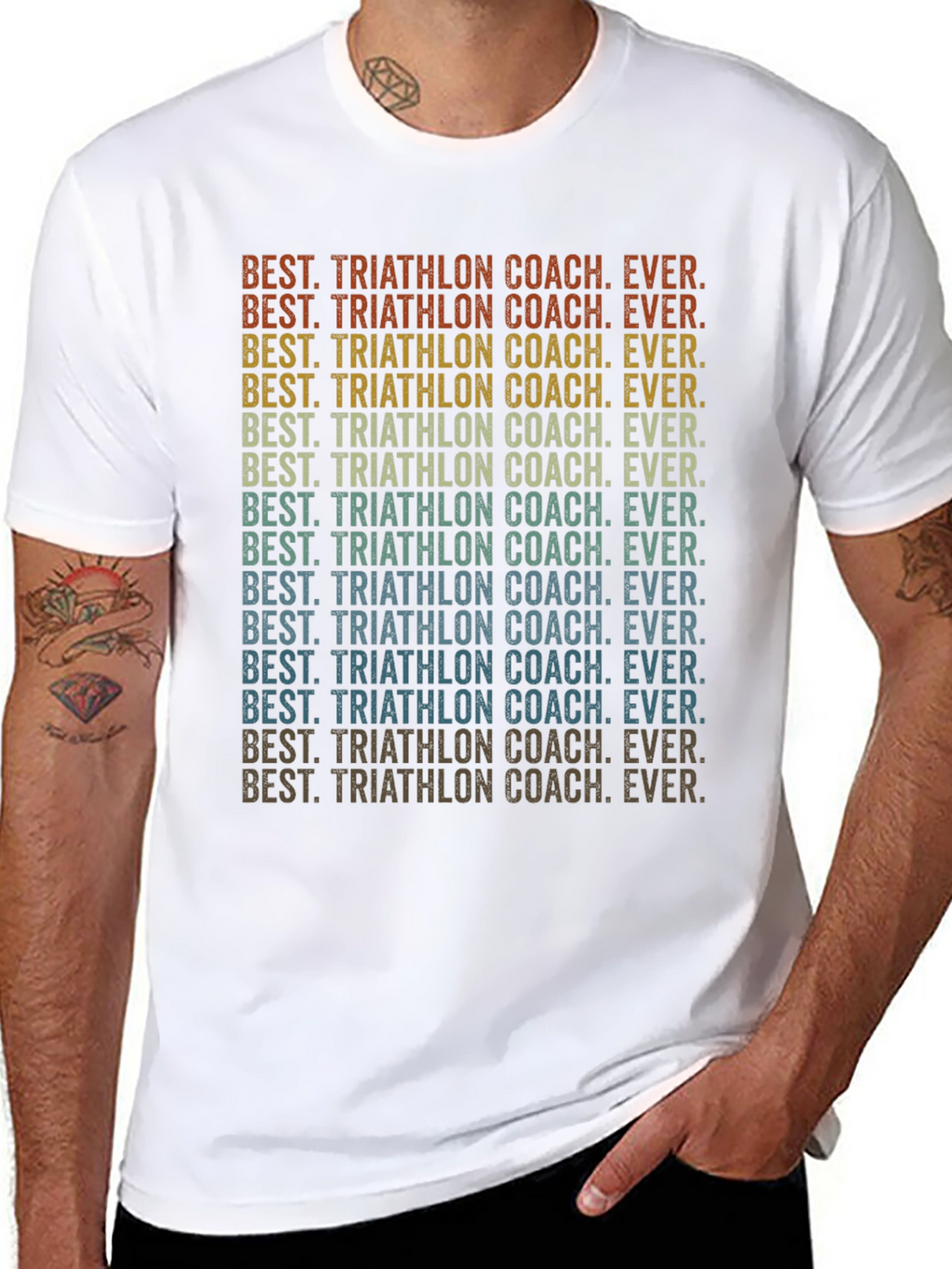Best Triathlon Coach Ever T-Shirt