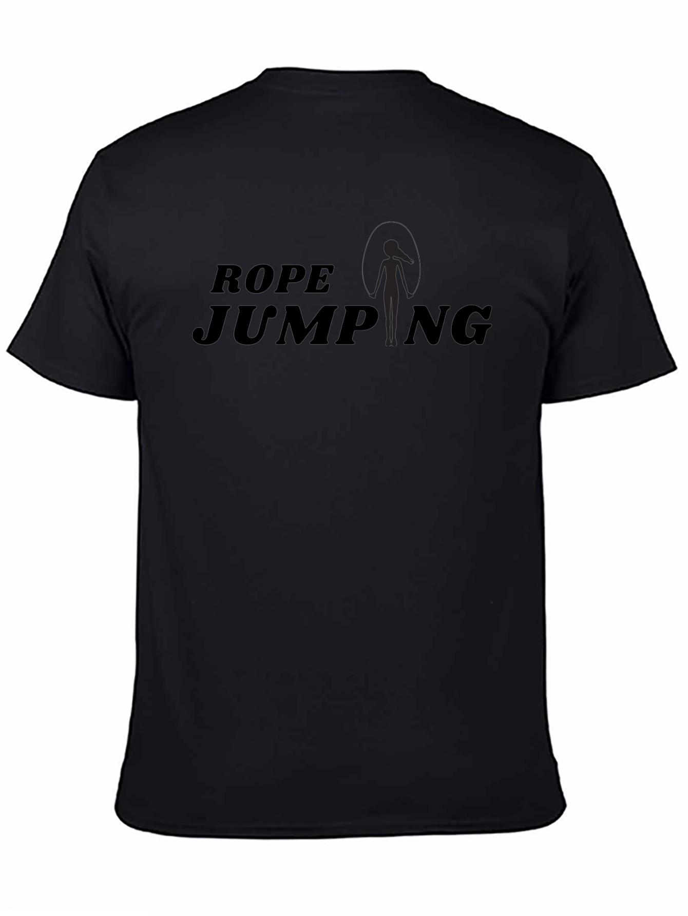 Rope Jumping Graphic Tee - Athletic Inspired Casual Wear