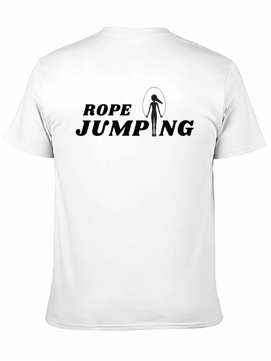Rope Jumping Graphic Tee - Athletic Inspired Casual Wear