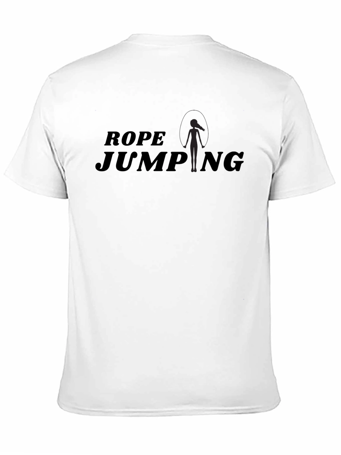 Rope Jumping Graphic Tee - Athletic Inspired Casual Wear