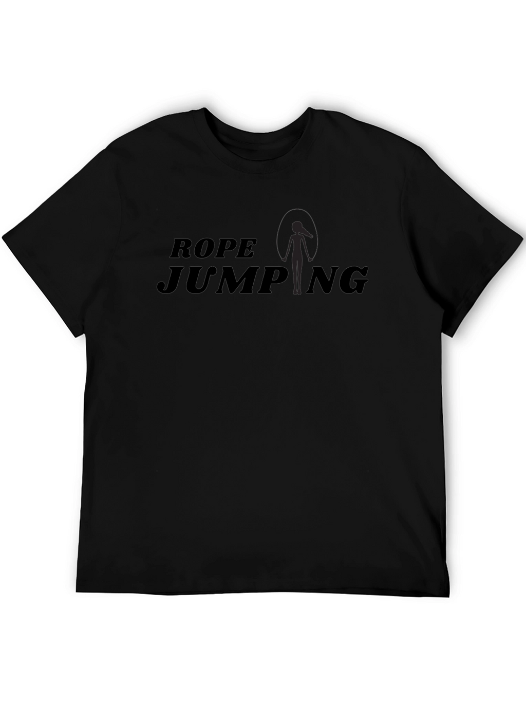 Rope Jumping Graphic Tee - Athletic Inspired Casual Wear
