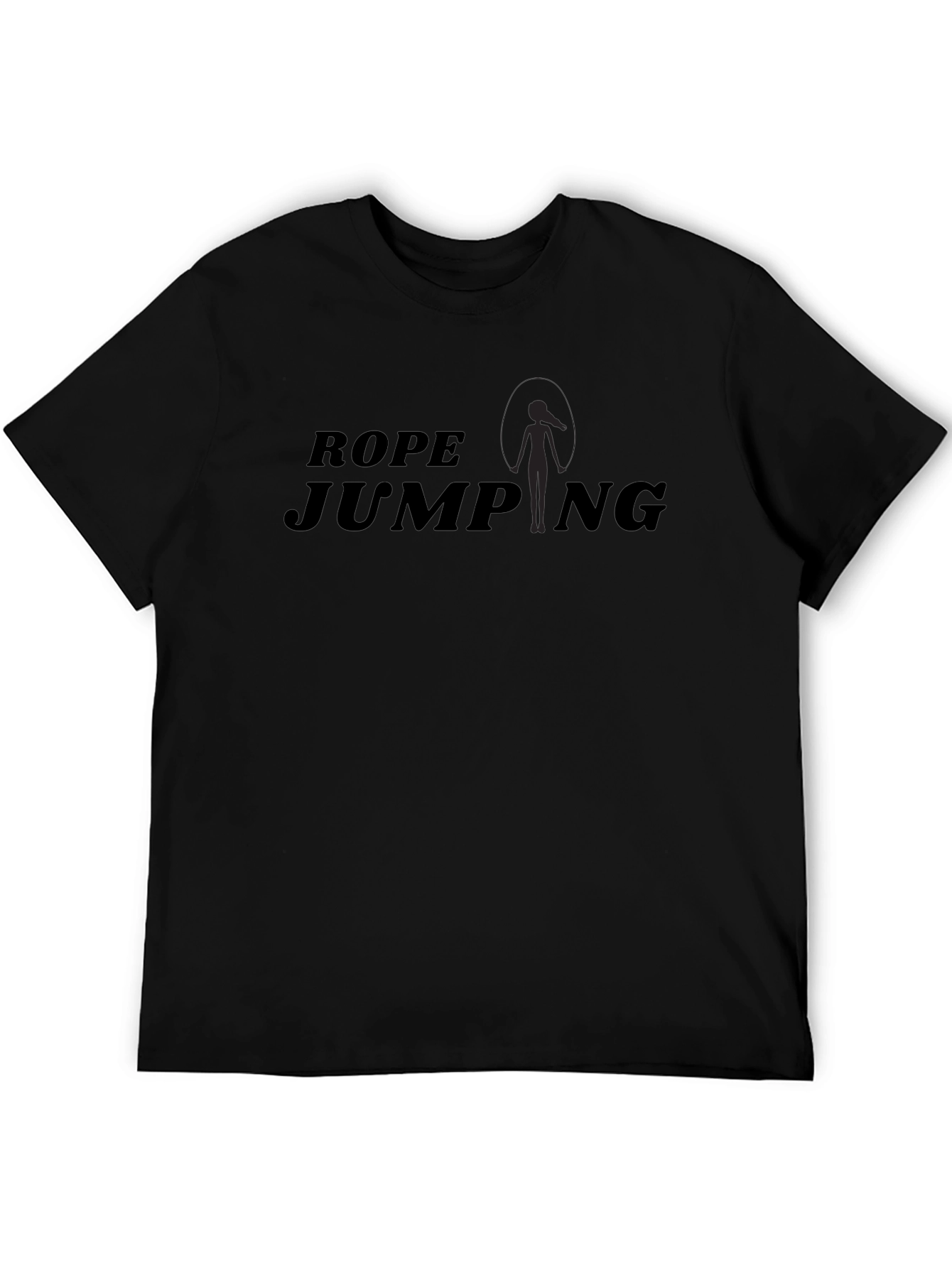 Rope Jumping Graphic Tee - Athletic Inspired Casual Wear
