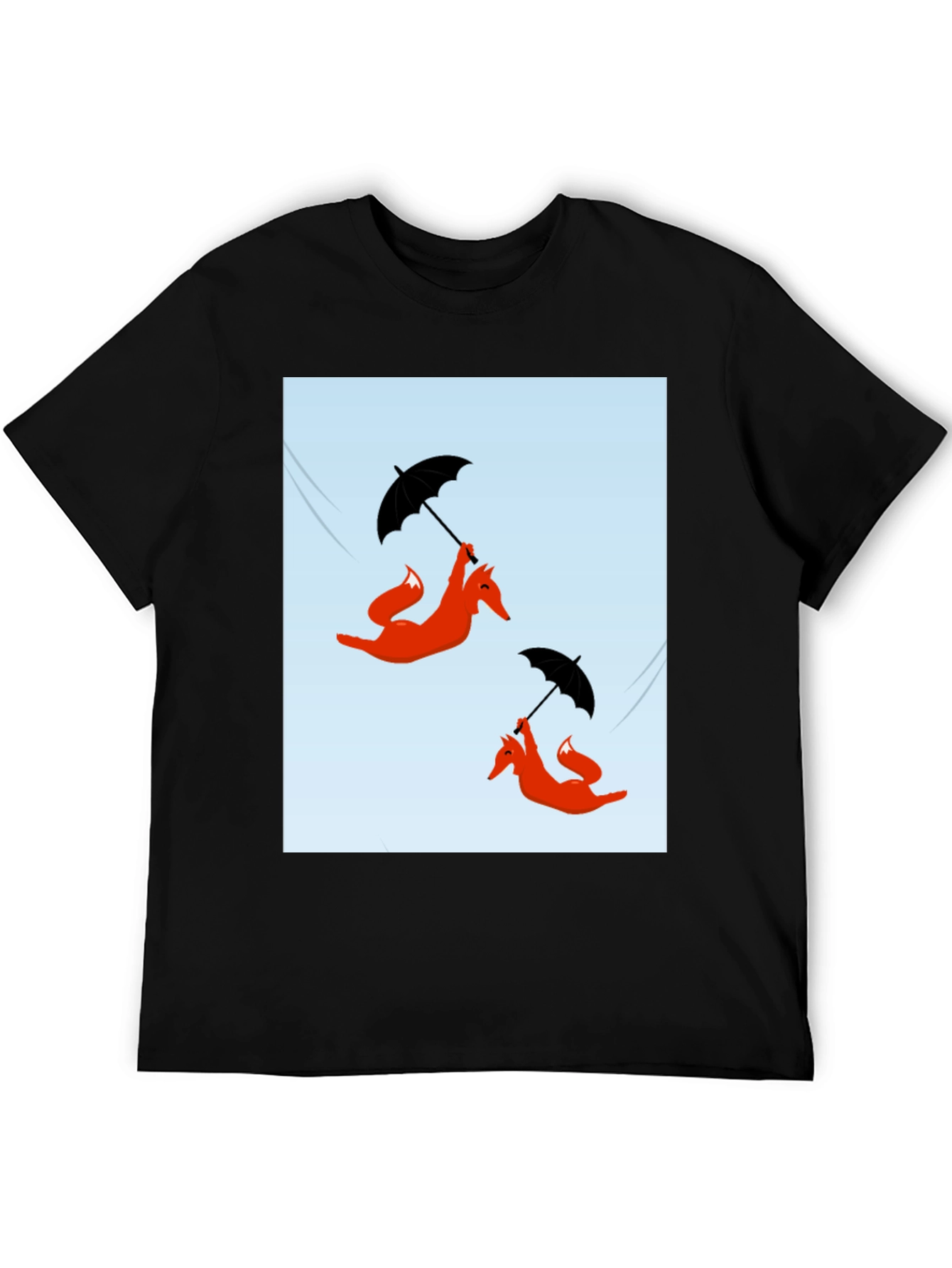 Funky Fox Umbrella Ride T-Shirt