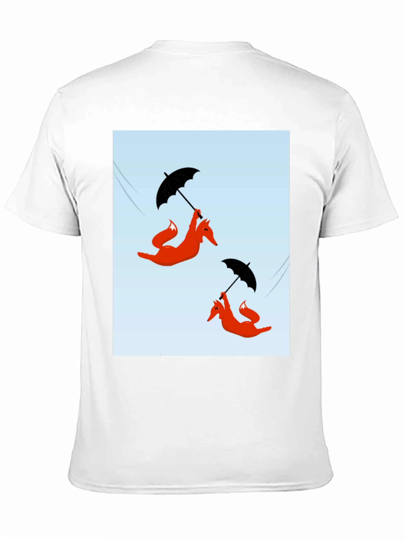 Funky Fox Umbrella Ride T-Shirt