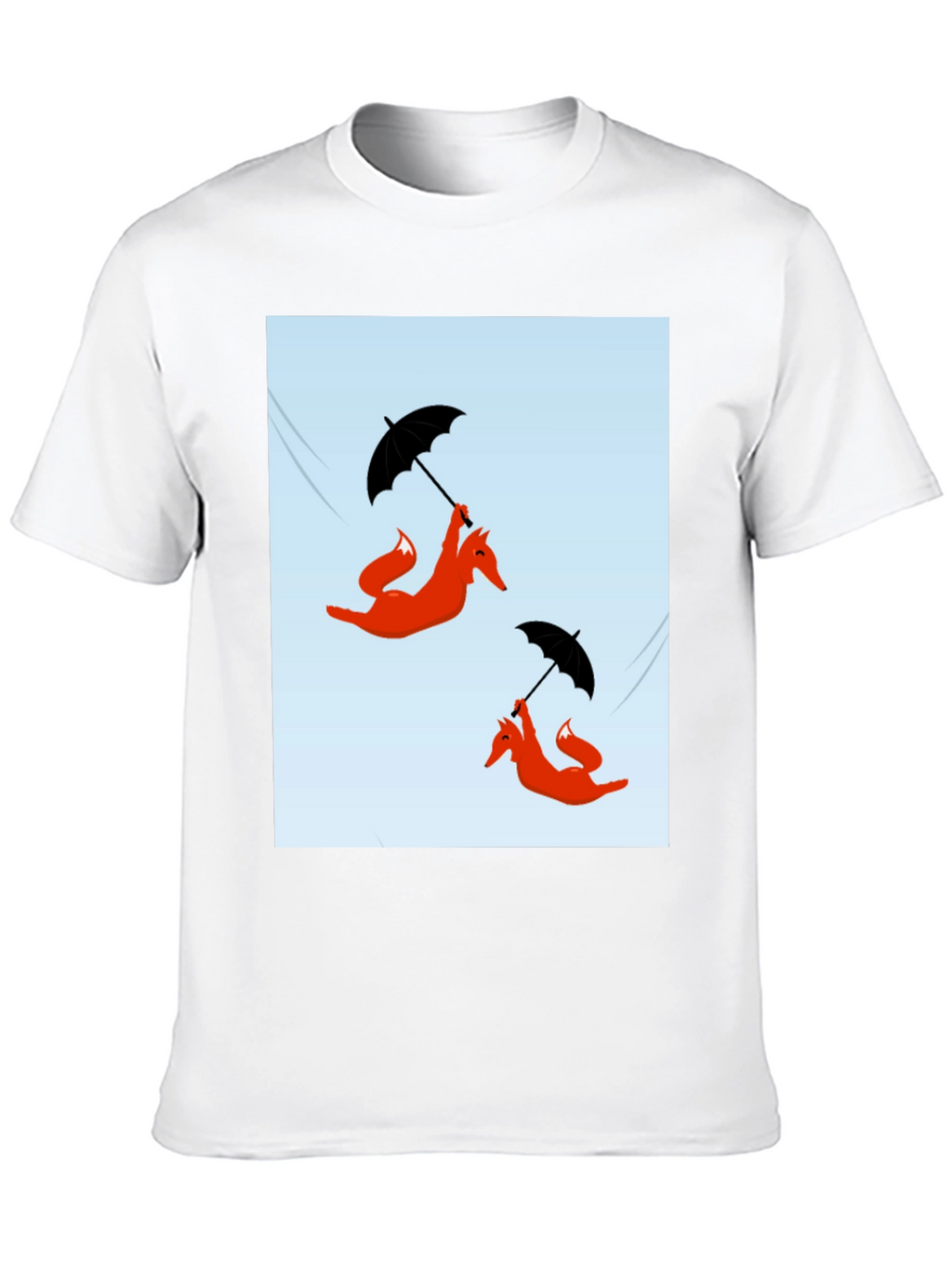 Funky Fox Umbrella Ride T-Shirt