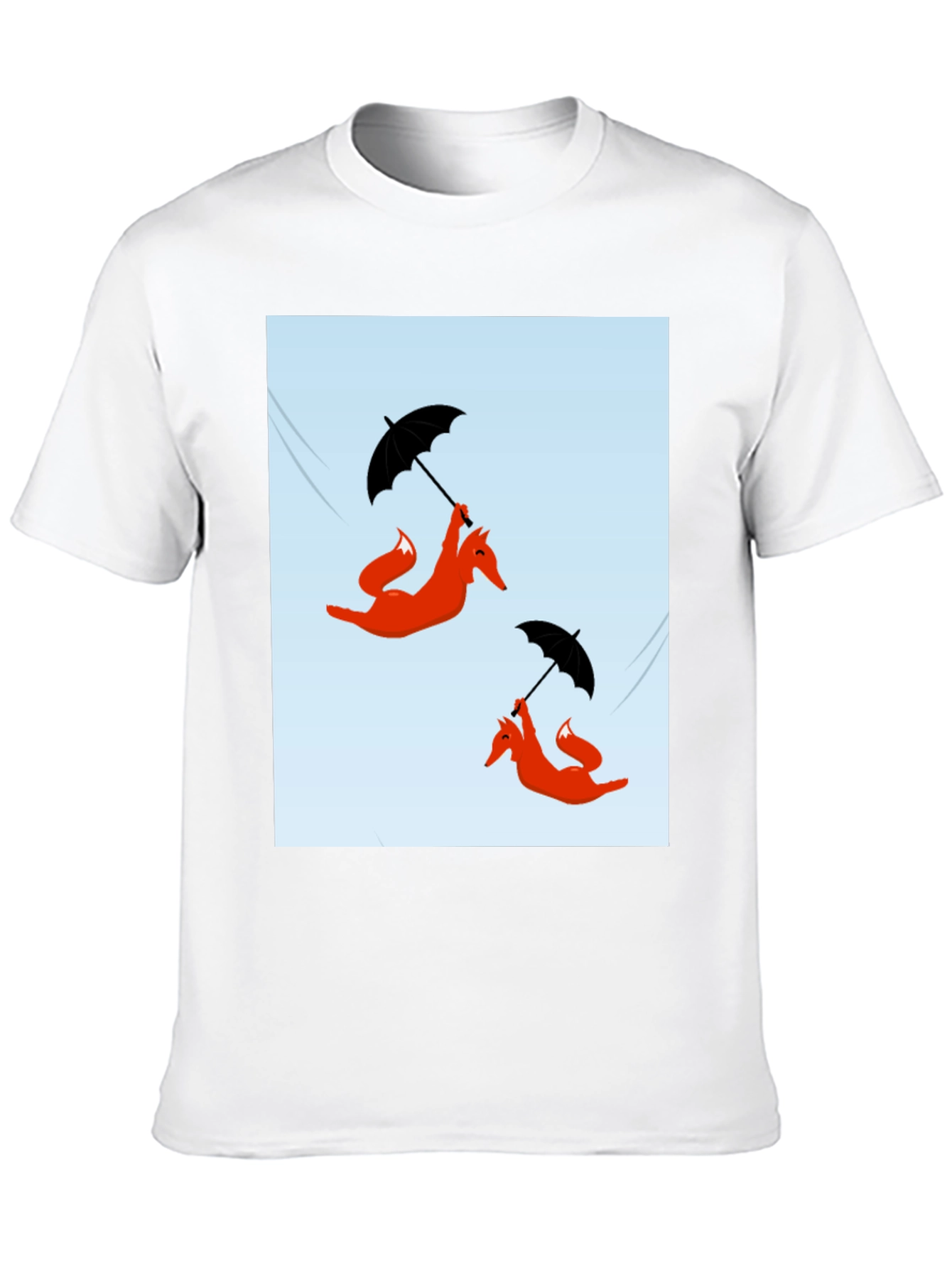 Funky Fox Umbrella Ride T-Shirt