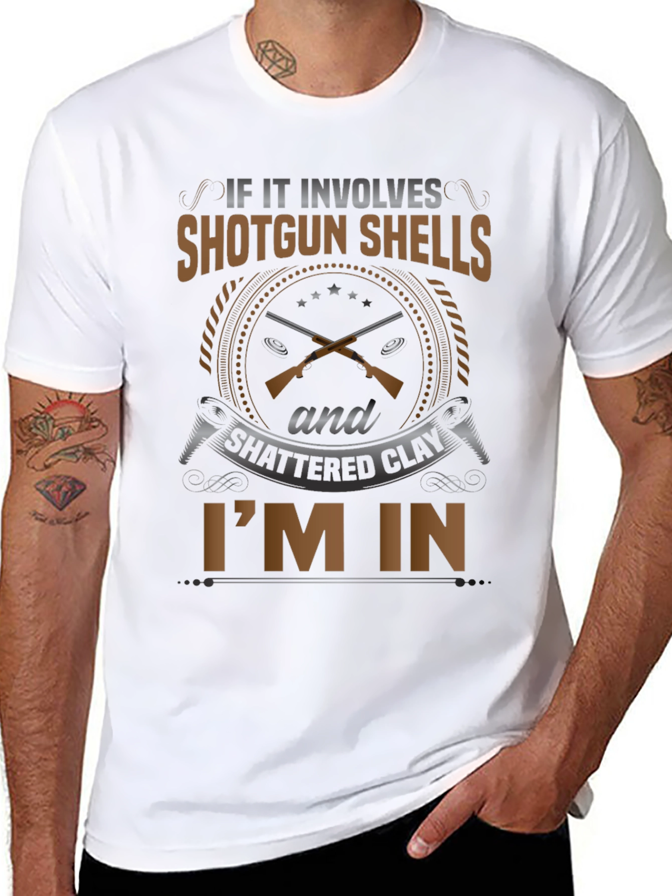 Shotgun Shells & Shattered Clay T-Shirt