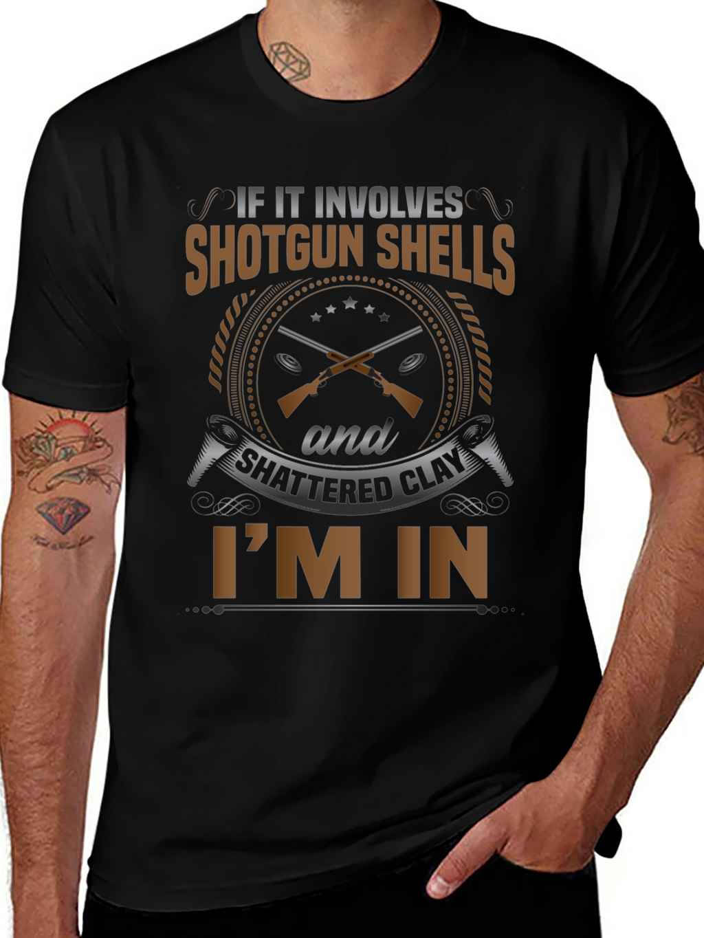 Shotgun Shells & Shattered Clay T-Shirt