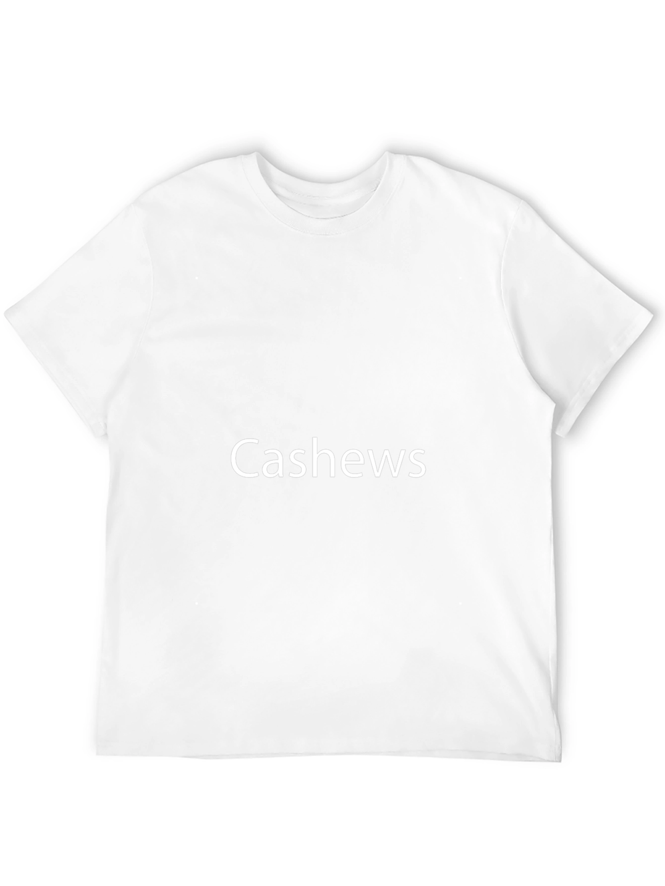 Cashews Graphic T-Shirt - Soft Cotton Blend Casual Style