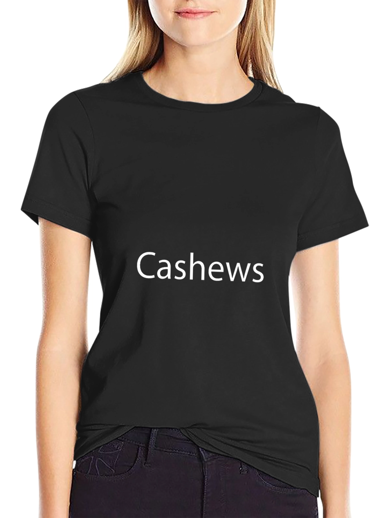 Cashews Graphic T-Shirt - Soft Cotton Blend Casual Style