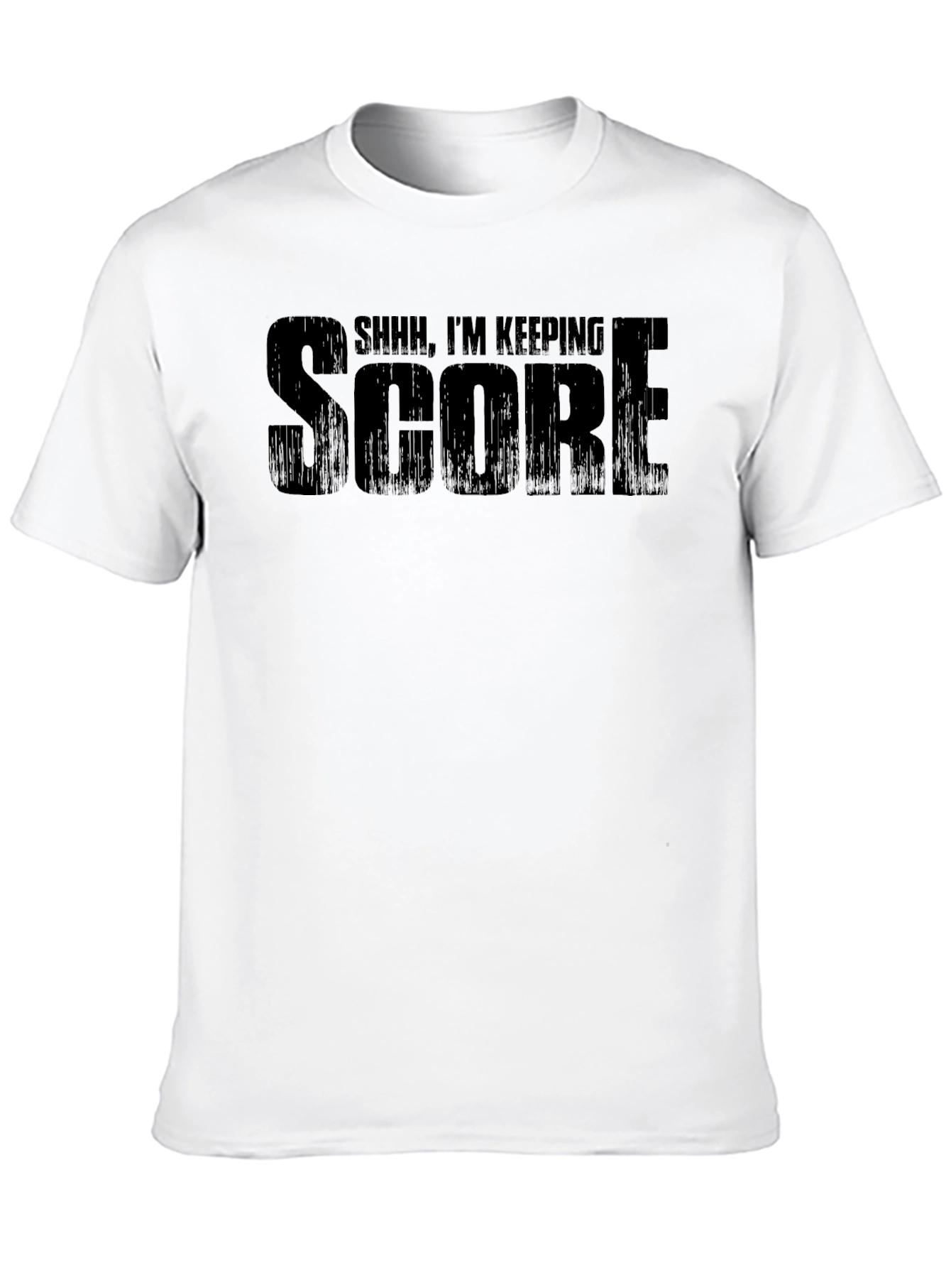 Shhh Im Keeping Score Graphic Tee