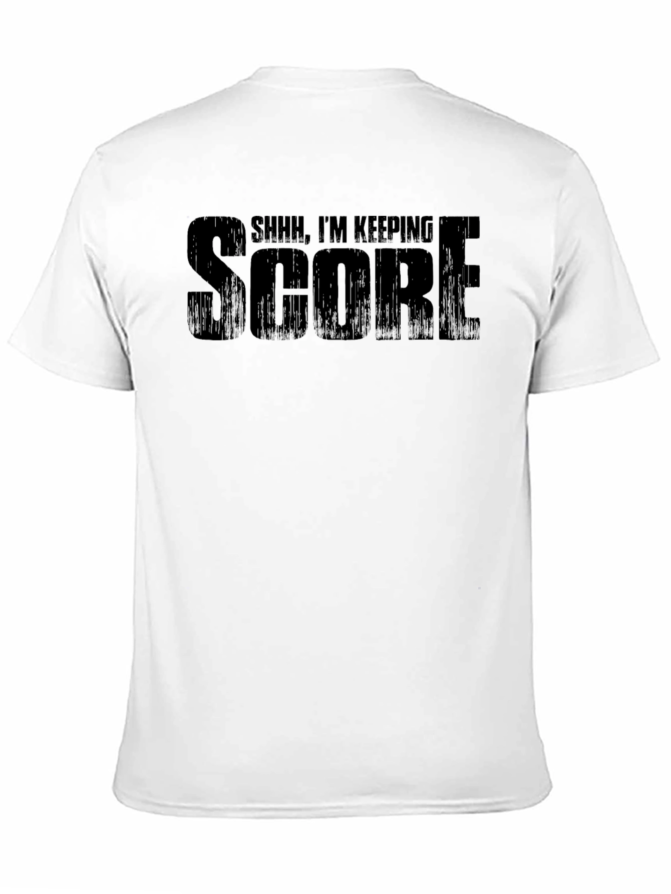 Shhh Im Keeping Score Graphic Tee