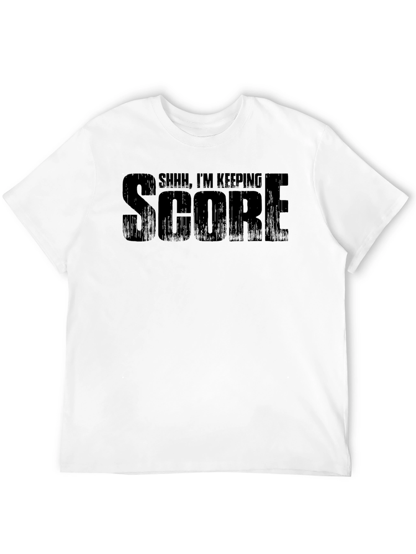 Shhh Im Keeping Score Graphic Tee