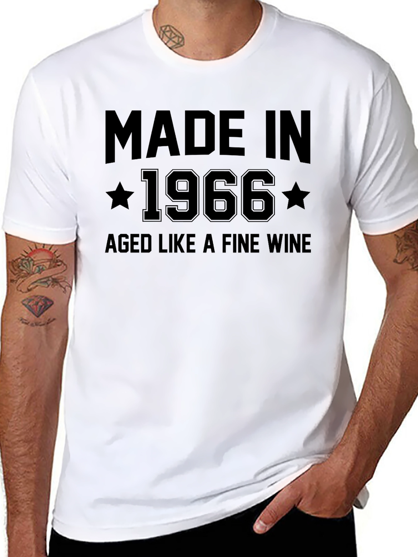 Made in 1966 Aged Like Fine Wine T-Shirt