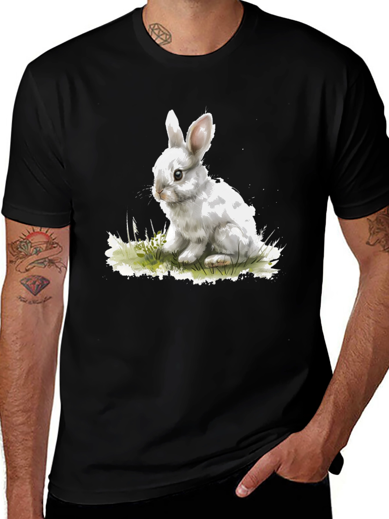 Cute Bunny Rabbit Graphic Tee