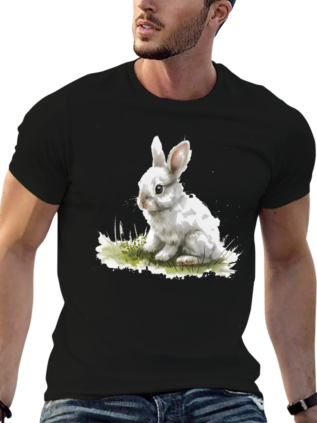 Cute Bunny Rabbit Graphic Tee