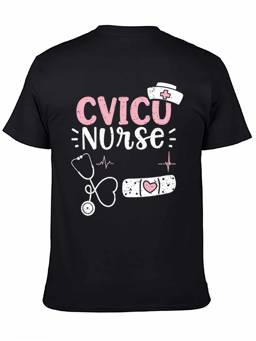 CVICU Nurse Graphic T-Shirt