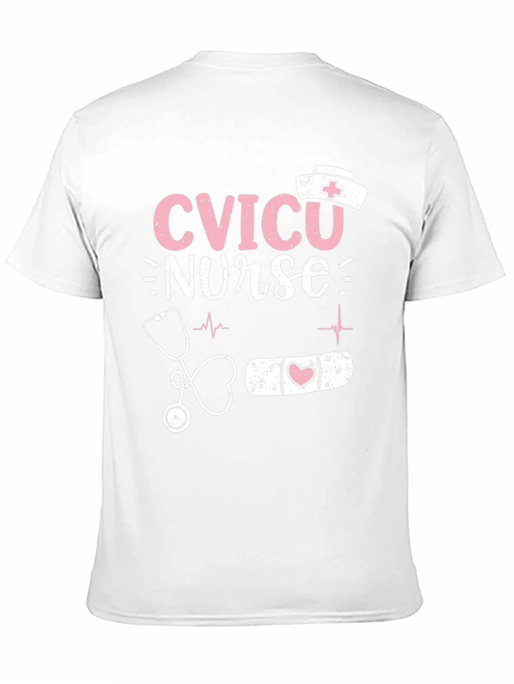 CVICU Nurse Graphic T-Shirt