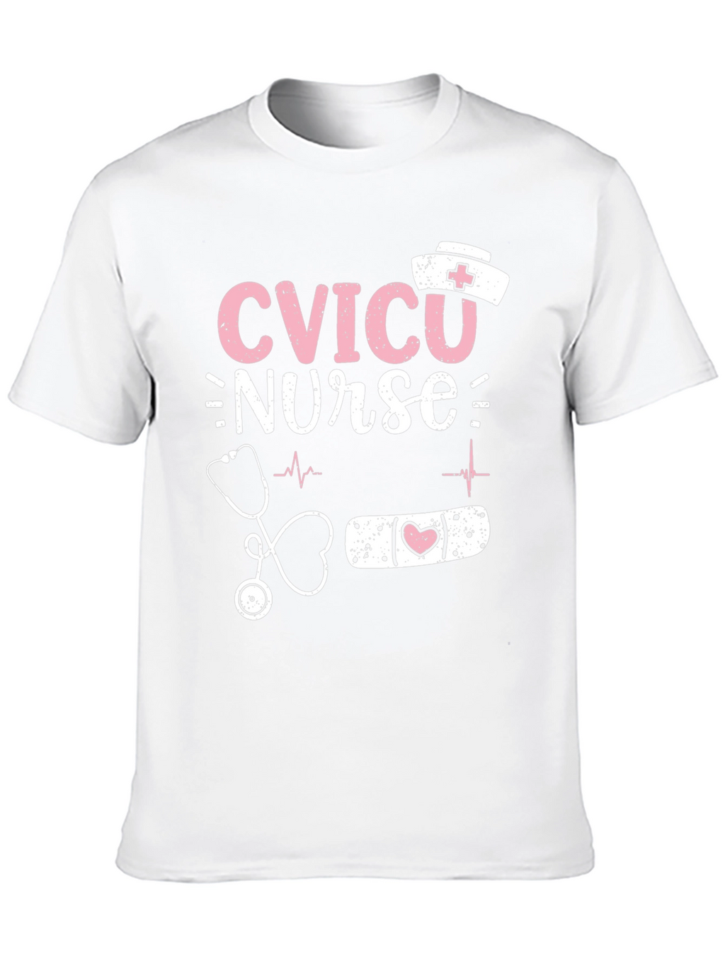 CVICU Nurse Graphic T-Shirt