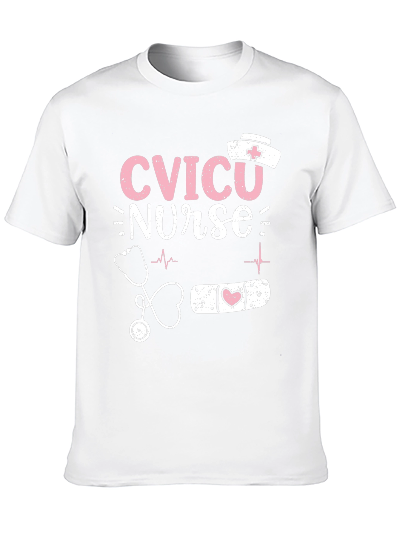 CVICU Nurse Graphic T-Shirt