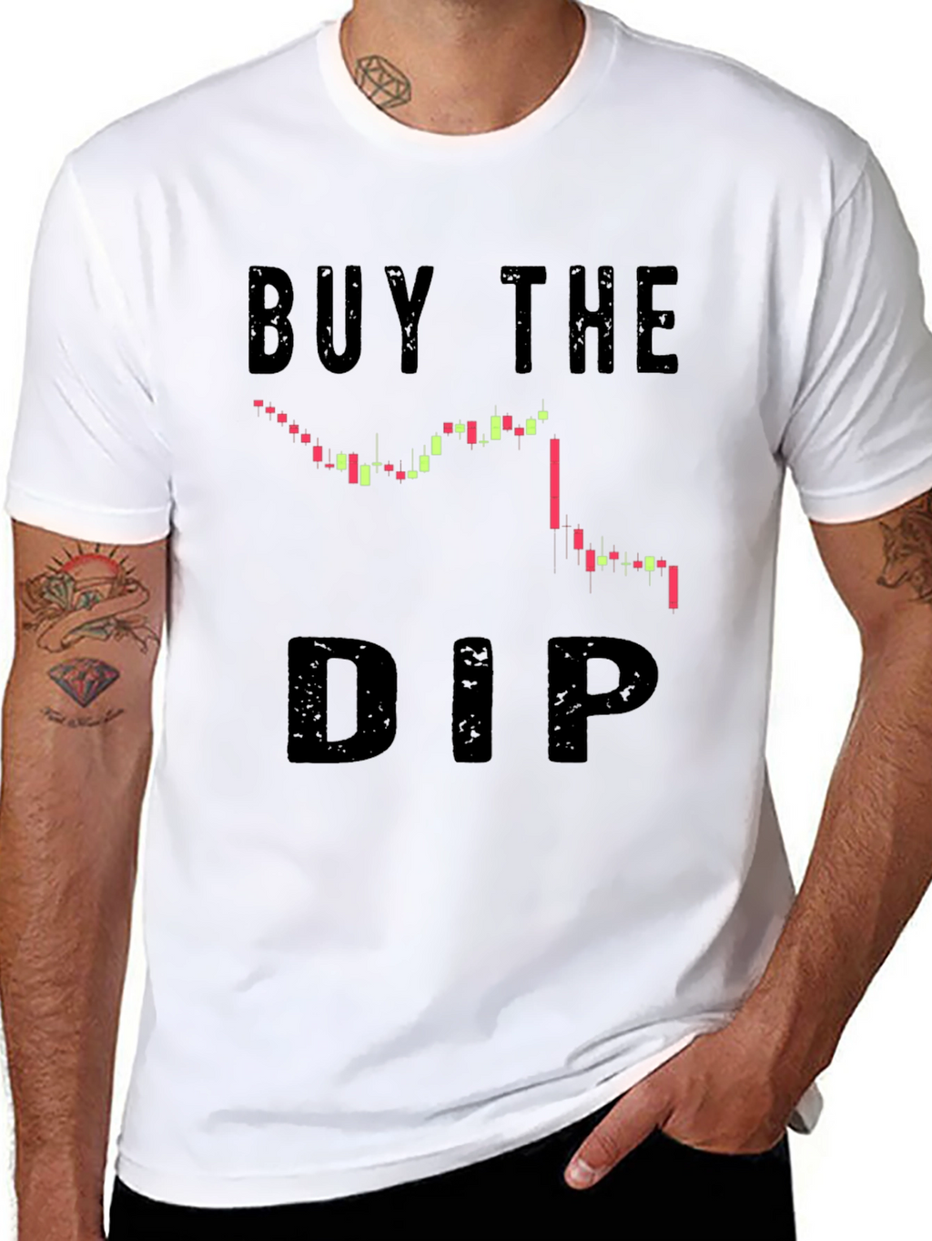 Buy The Dip T-Shirt - Crypto Trading