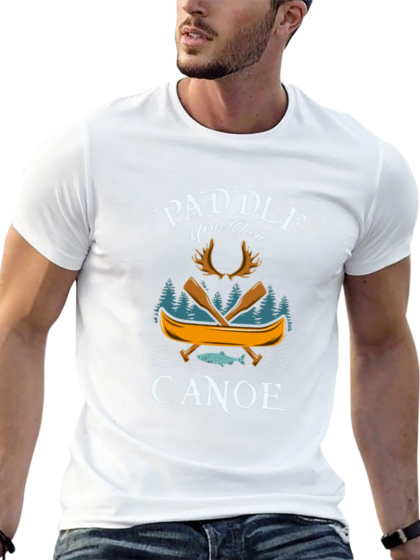 Paddle Your Own Canoe Graphic T-Shirt