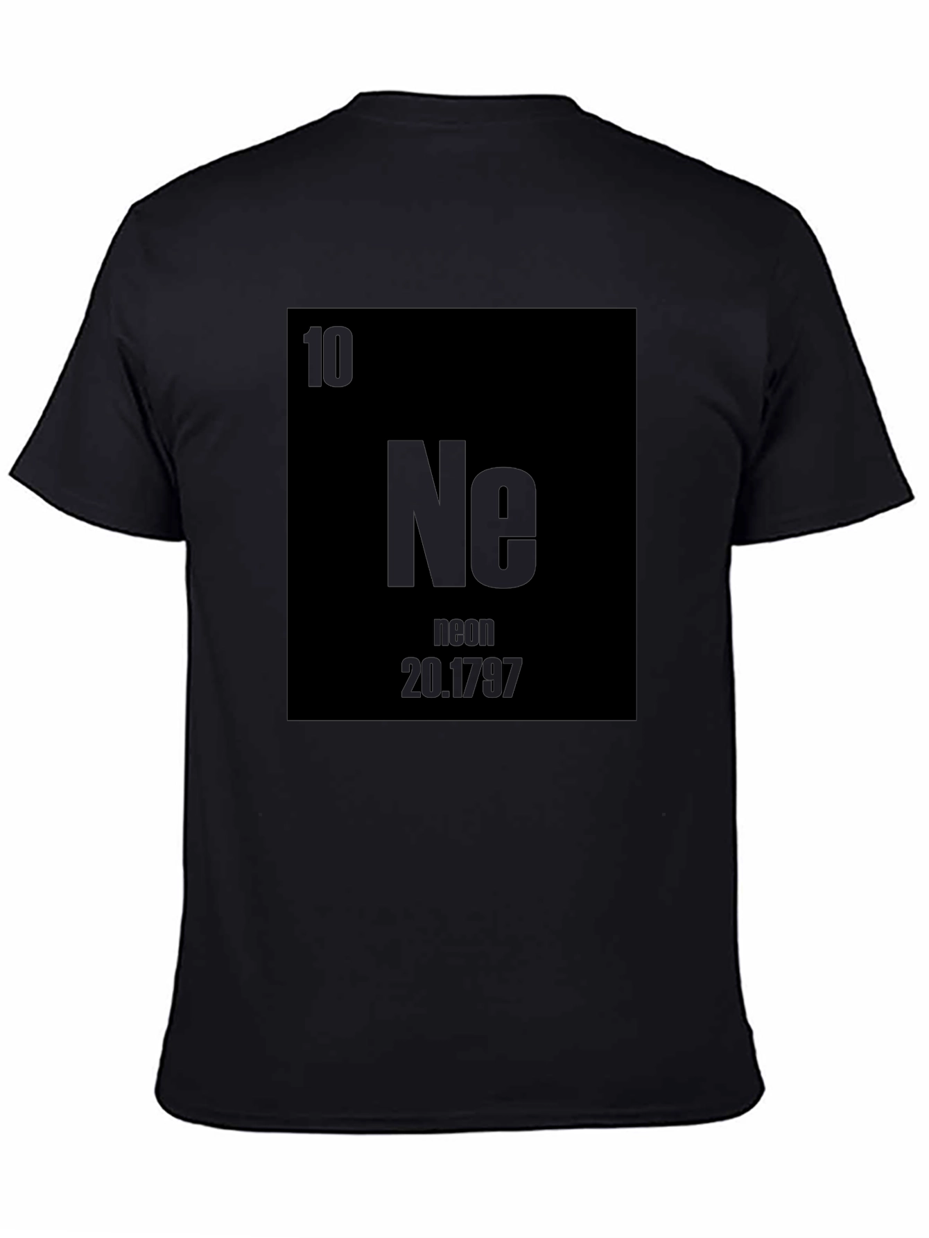 Neon Element T-Shirt - Science Tee for Chemistry Lovers