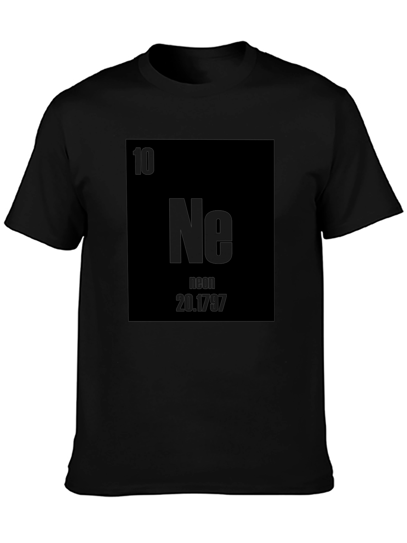 Neon Element T-Shirt - Science Tee for Chemistry Lovers