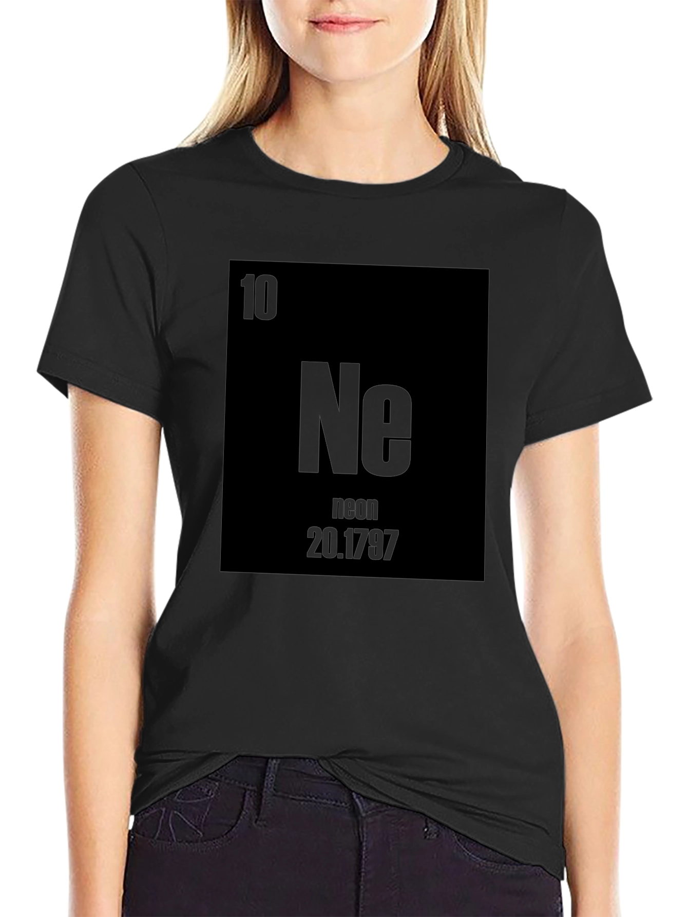 Neon Element T-Shirt - Science Tee for Chemistry Lovers