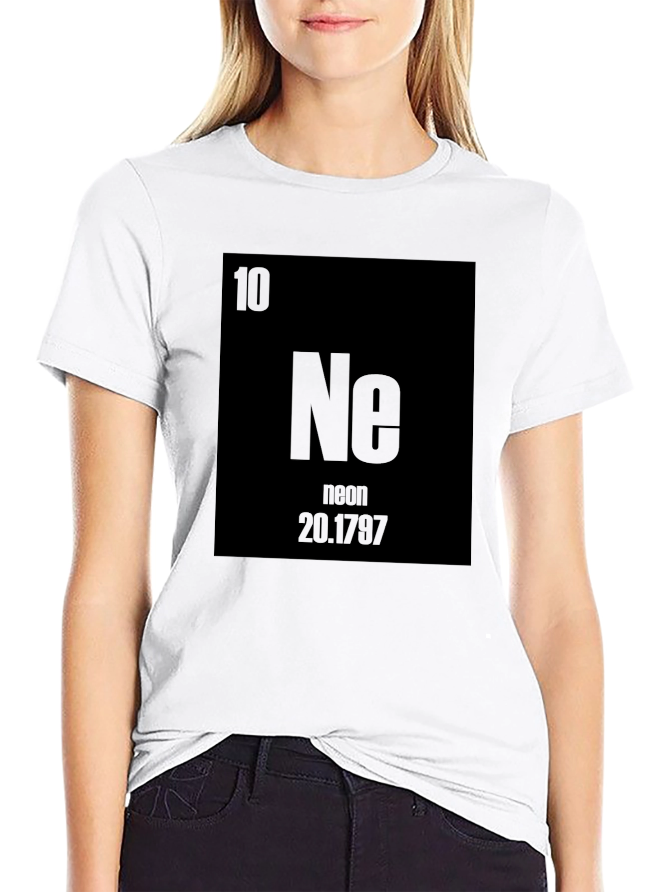 Neon Element T-Shirt - Science Tee for Chemistry Lovers