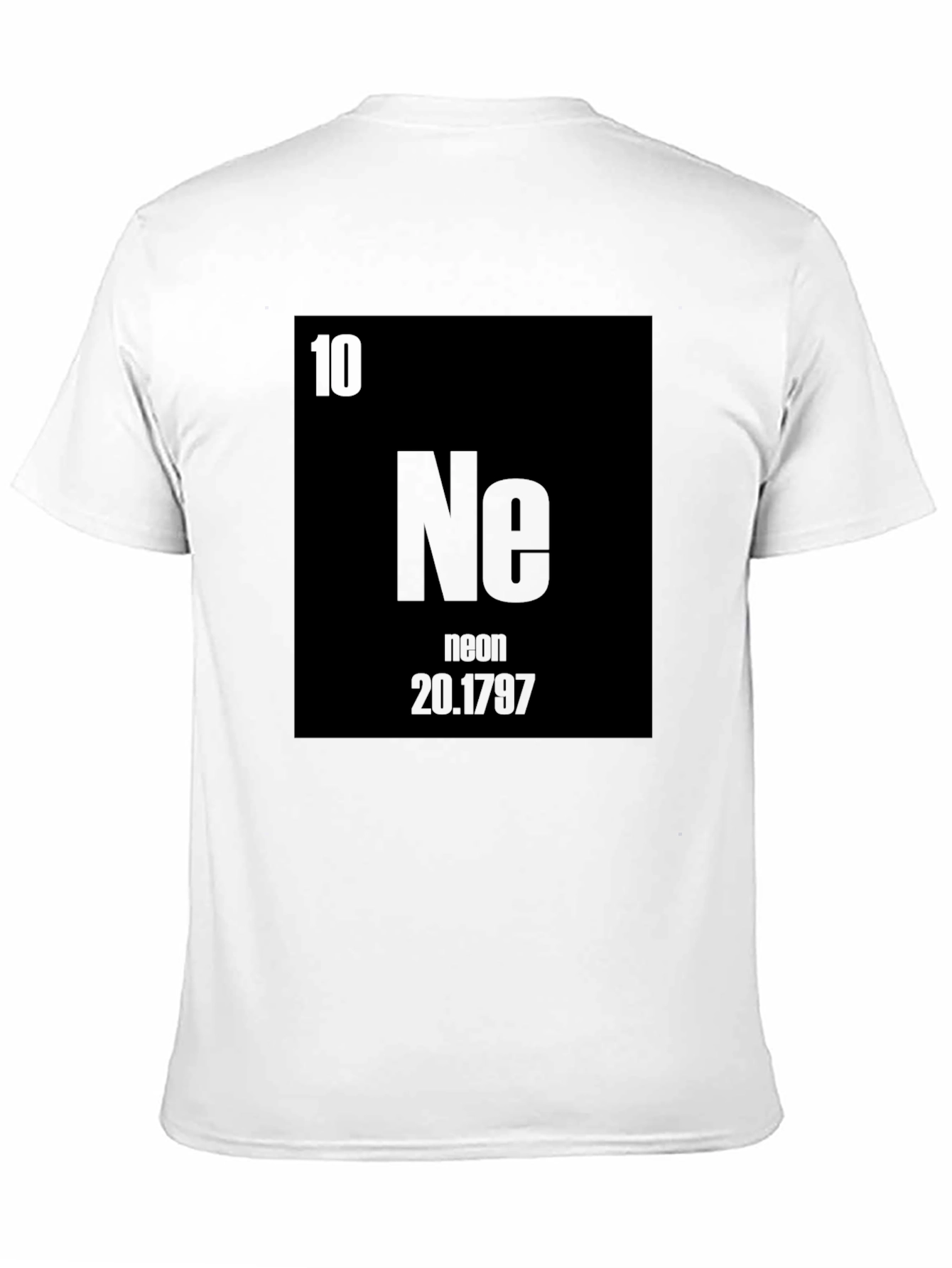 Neon Element T-Shirt - Science Tee for Chemistry Lovers